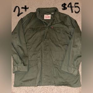 2x Levi’s Military Green Jacket